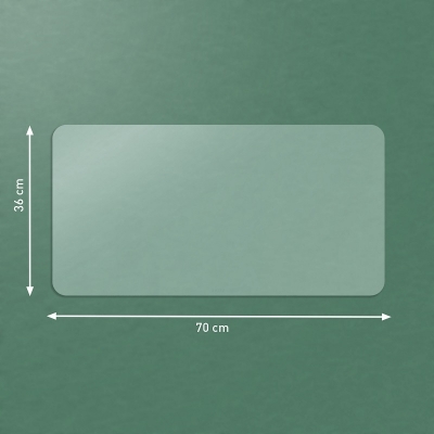 Mapa birou transparenta pvc, 70 x 36 cm, Leitz